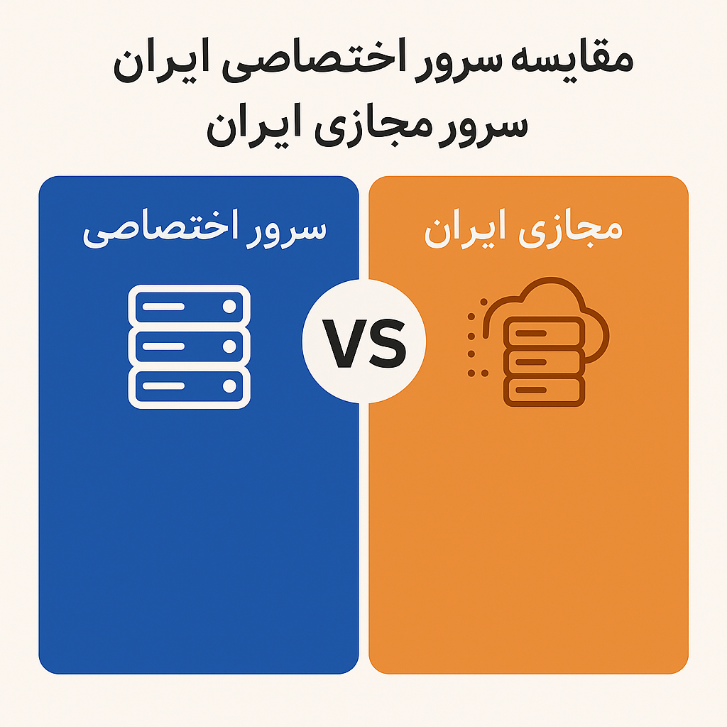 سرور اختصاصی و سرور مجازی ایران